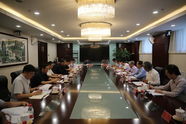  丁仲礼会见财政部部长刘昆一行