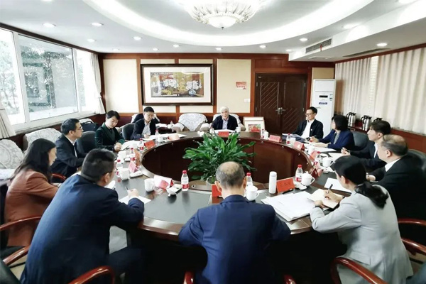  丁仲礼主席走访民盟重庆市委会机关