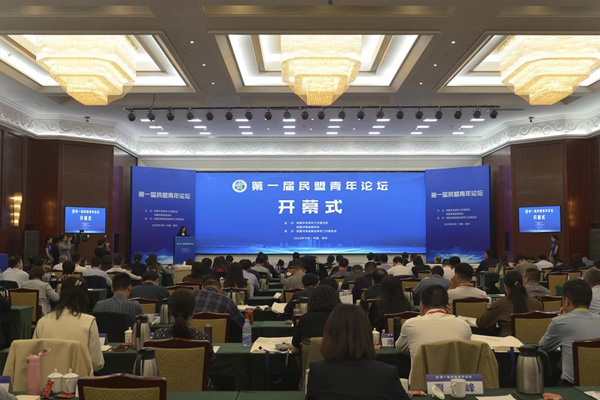  第一届民盟青年论坛在郑州举行 丁仲礼发表视频讲话